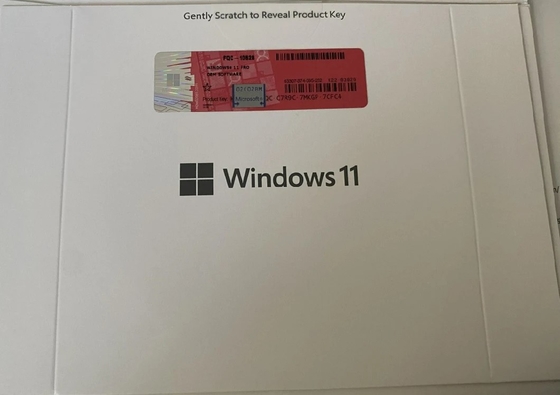 OEM Activation Online Windows 11 Pro COA 32 / 64 Bit Valid For Lifetime