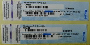 New 64 Bit Windows 7 License Sticker 100% Useful With Activation Key