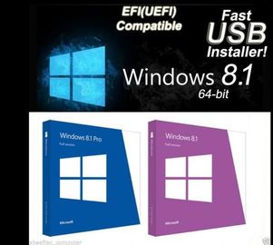 100% Genuine Windows 8.1 Pro Retail Box Activation Code 1 Key For 1 PC Installing