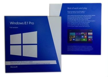 Full Version Windows 8.1 Pro Retail Box With Operating System Lifetime Warranty