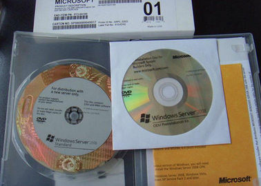 25 Clients Win Server 2008 R2 Enterprise 64 Bit DVD With 1 Year Warranty