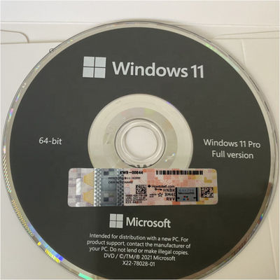 100% Online Activation Win 11 Pro OEM COA Sticker