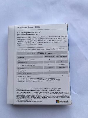 Win Server 2025 Standard USB Box Pack Win Server 2025 Std Retail Key