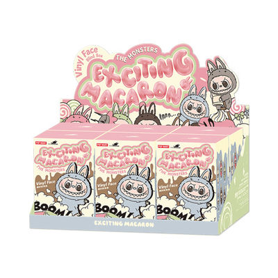 POPMARTS Authentic Labubu Monsters Exciting Macaron  Blind Box Figure Plush Doll Cute Toys Mystery Boxes