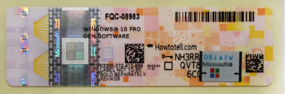 Win 10 Pro Win 11 Pro COA Sticker 100% Online Activation Oem Key Free Fast Shipping