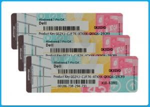 Original Windows 7 Product Key Codes windows 7 pro oem coa label