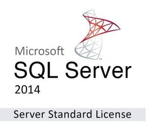 1 Server Microsoft SQL Server 2014 Standard Edition 4 Core With 10 Clients