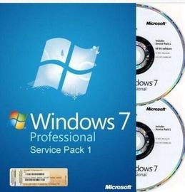 100% Work Windows 7 Professional Retail Box 32 & 64 Bit DVDs For One PC