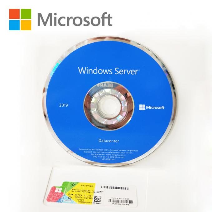 16 Cores MS Win Server 2019 Datacenter Licensing English OEM New Version