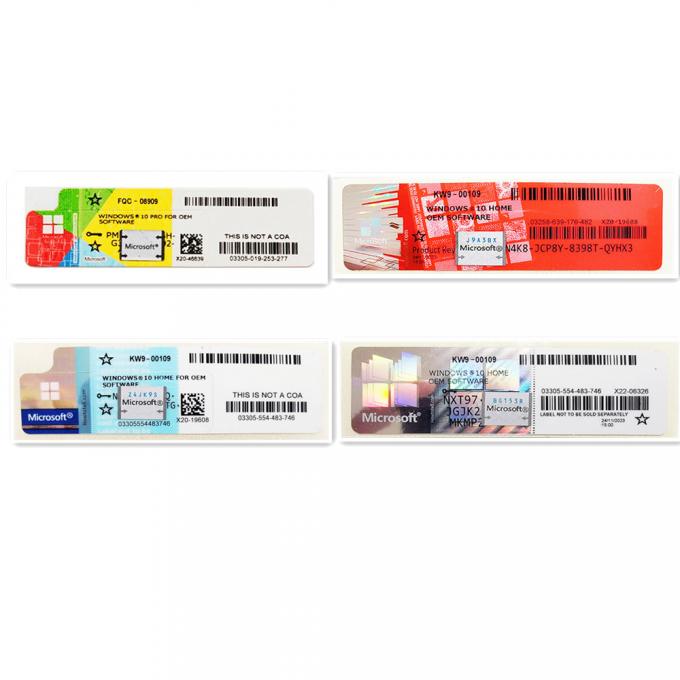 Win 10 Win 11 Professional Win 10 Win 11 Pro COA Sticker Retail Key 6 Months Warranty 0