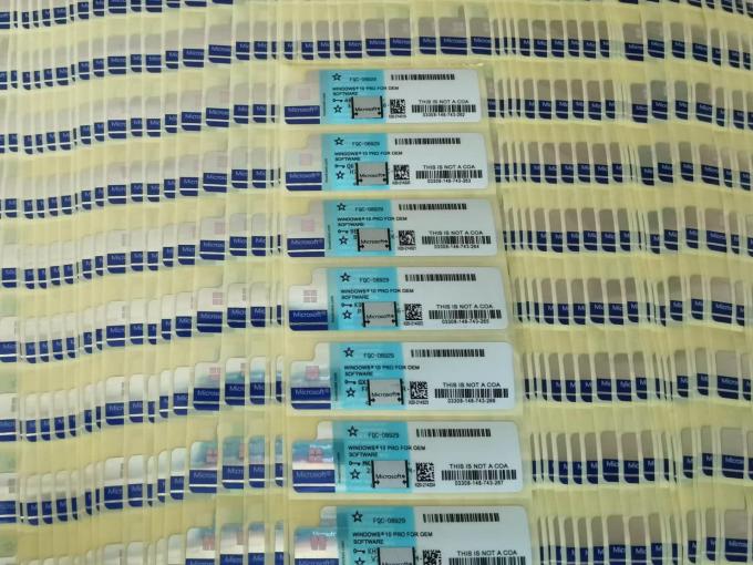 New Win 11 Pro Oem Coa Sticker 100% Online Active Free Ship